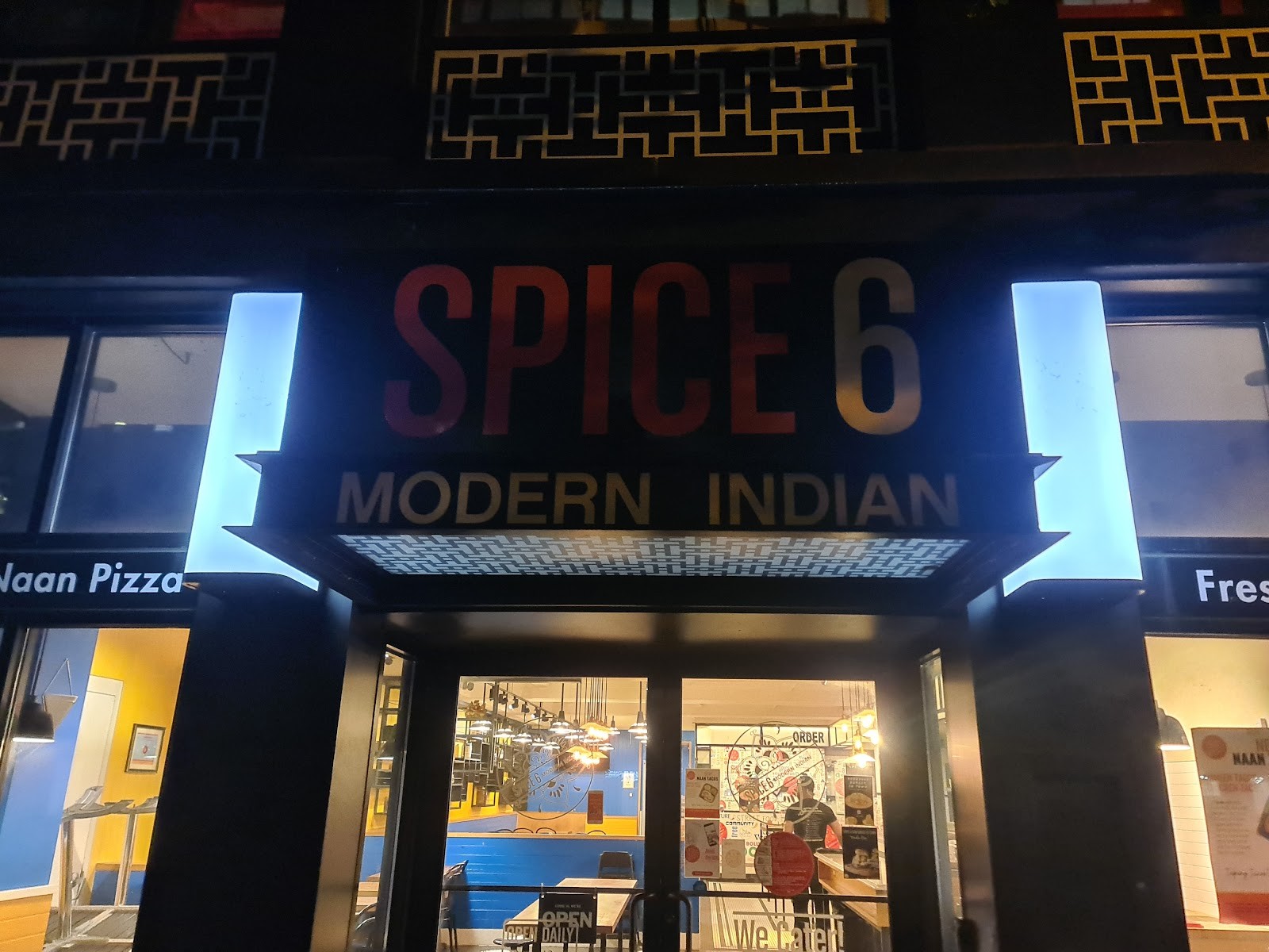 Spice 6 Modern Indian: the place