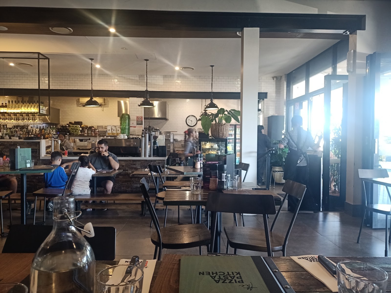 The Pizza and Pasta Kitchen: the place