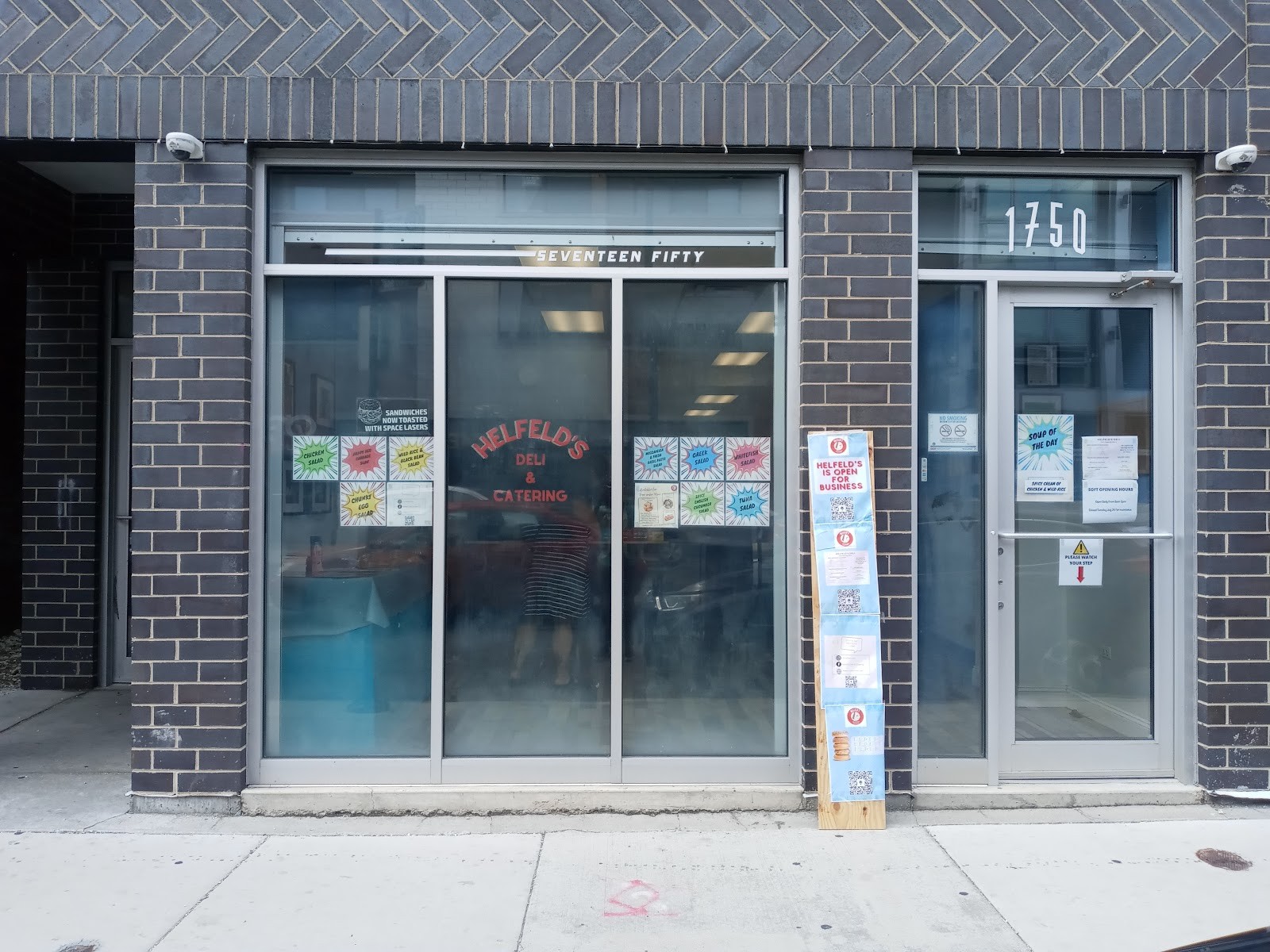 Helfeld's Delicatessen & Catering: the place