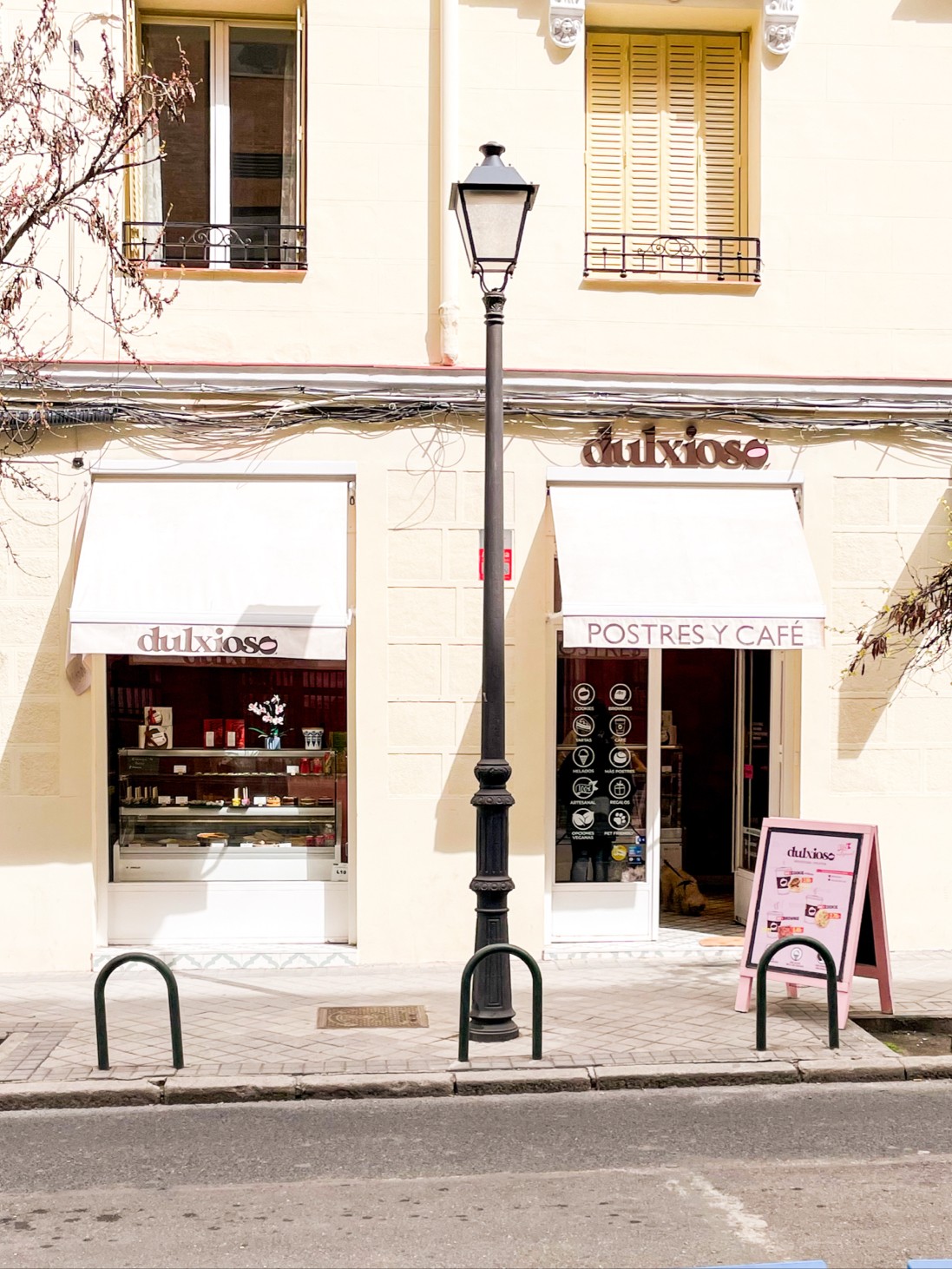 Dulxioso. Cookies, tartas de queso y café: the place