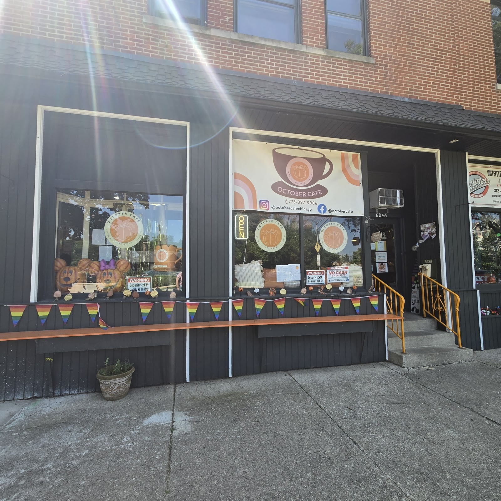 October Cafe: the place