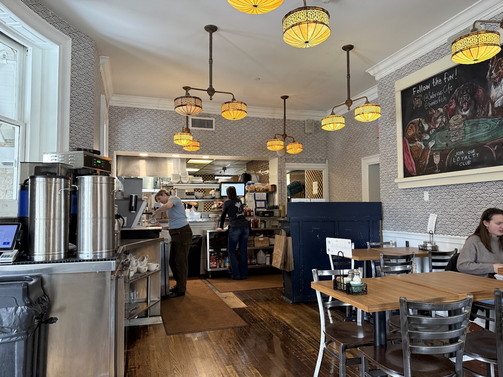 Sabrina's Cafe: the place