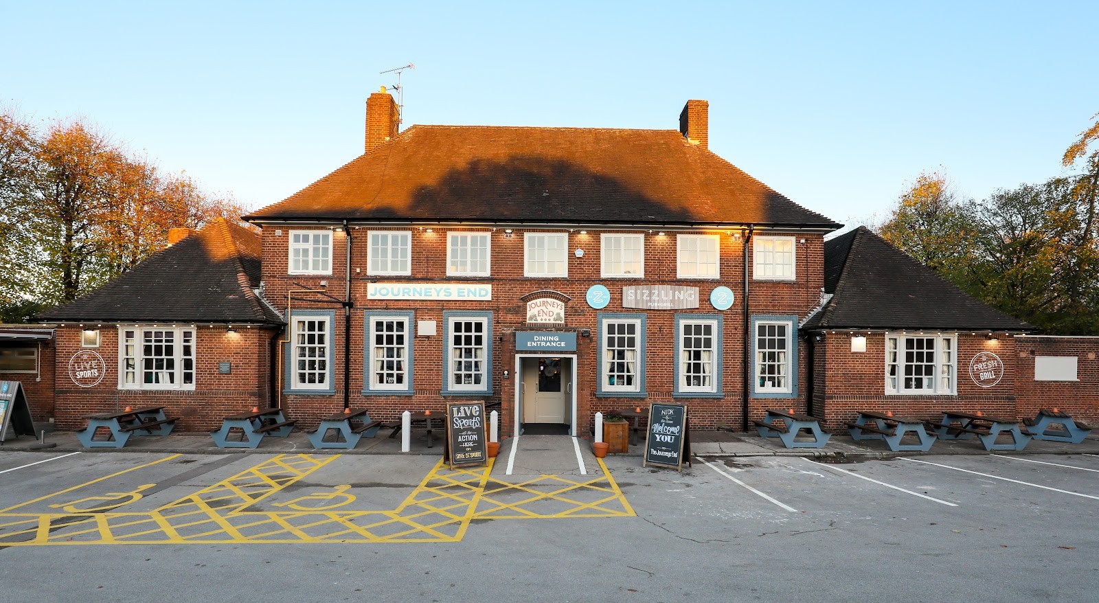 The Journey's End: the place