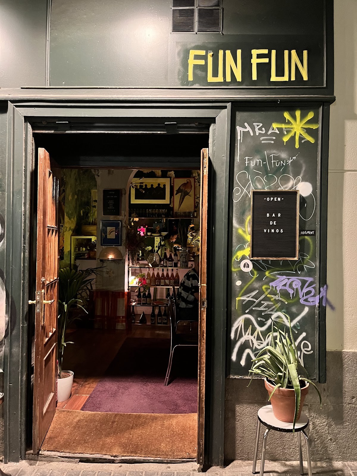 FUN FUN natural wine from spain: the place