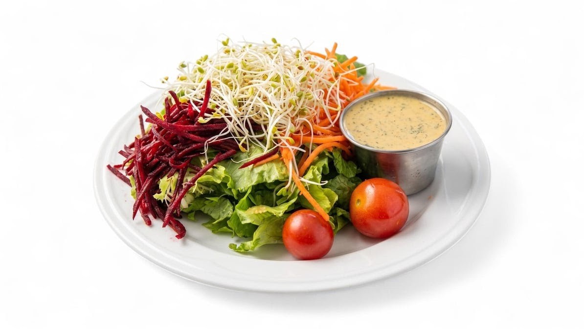 Jyoti-Bihanga Vegan & Vegetarian Restaurant: food & drinks