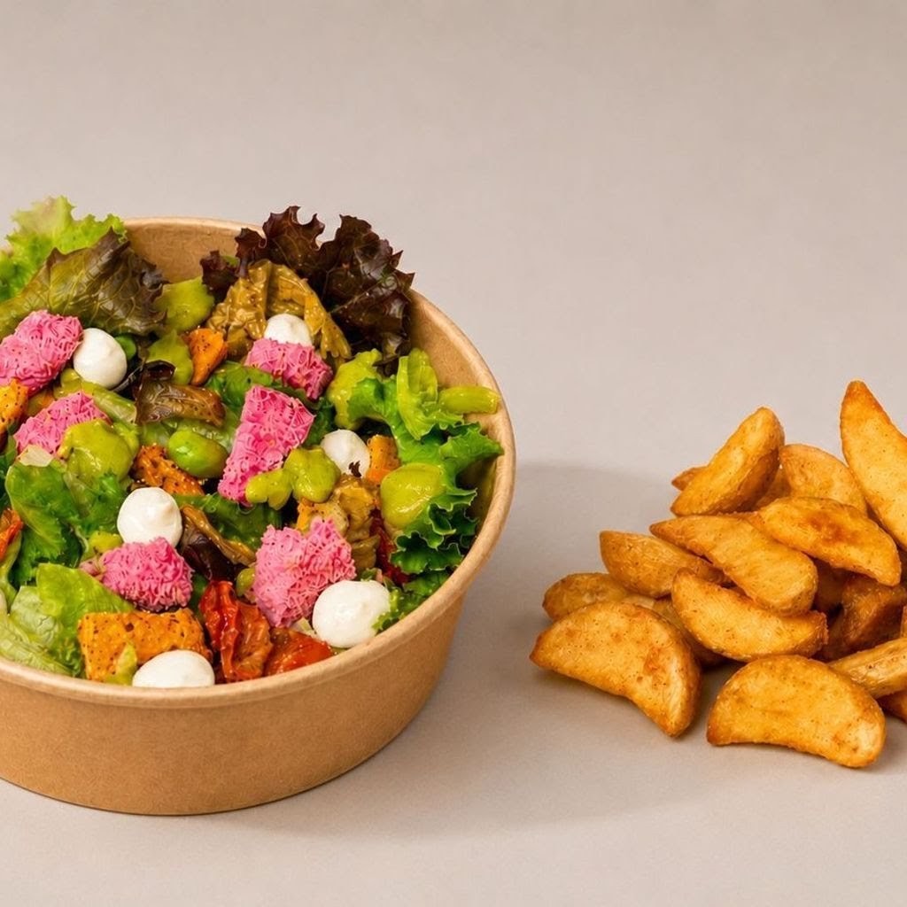 Flower Burger: food & drinks