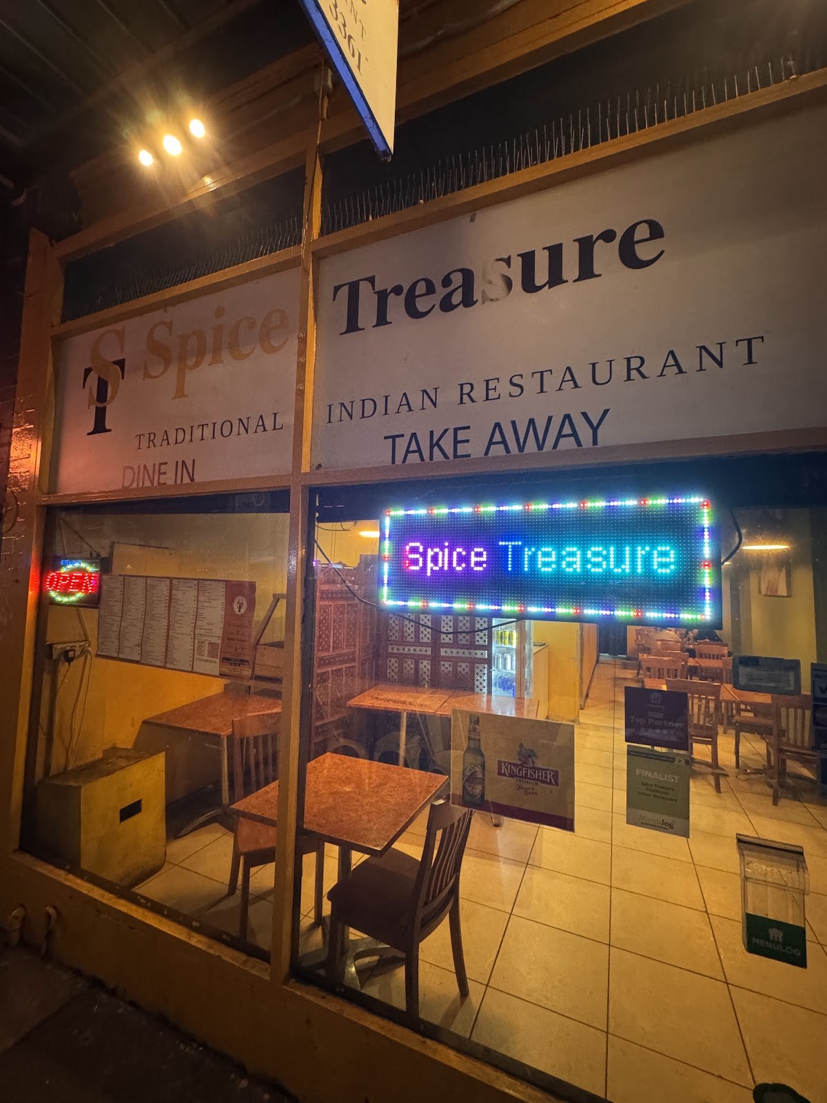 Spice Treasure Traditional Indian Restaurant: the place