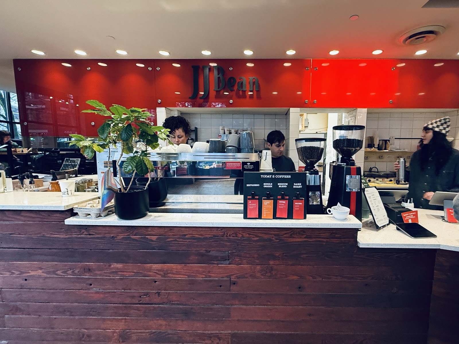 JJ Bean Coffee Roasters: the place