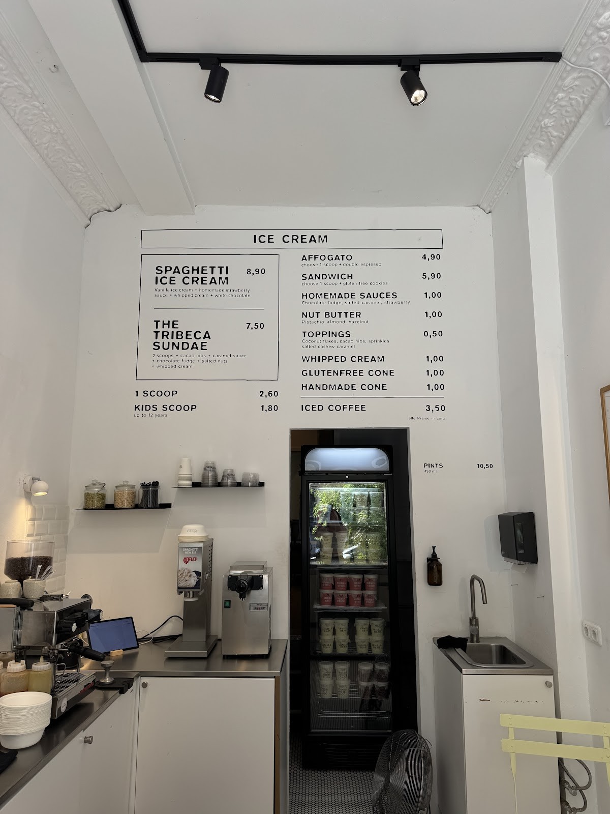 Tribeca Ice Cream Kreuzberg: the place