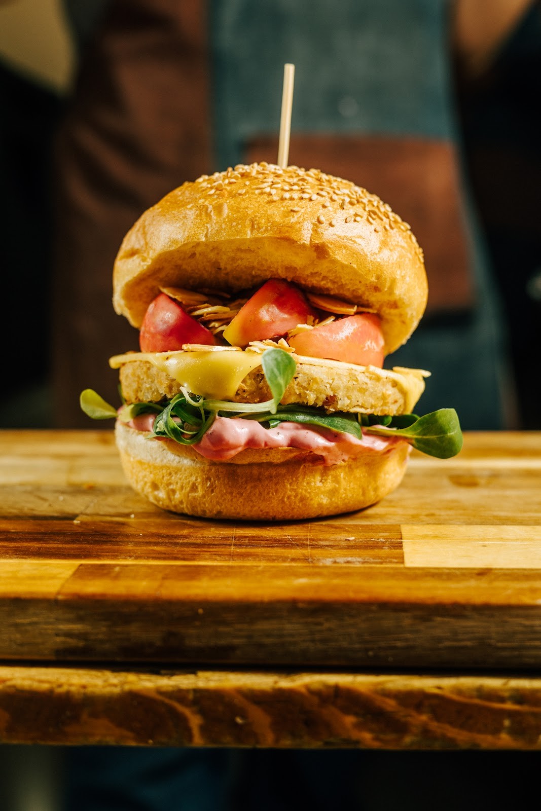 Van Ver Burger Garibaldi: food & drinks