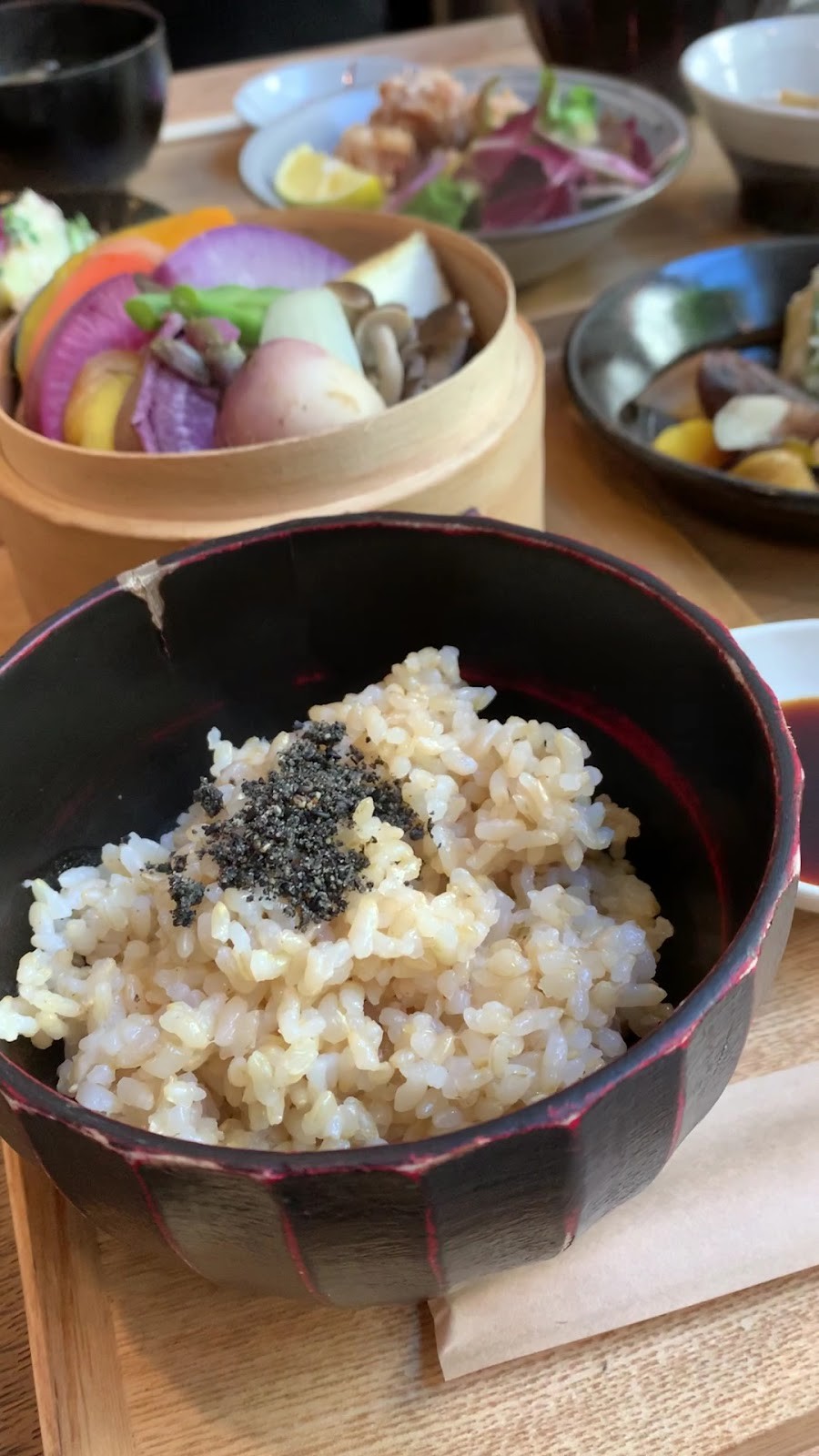 Brown Rice Tokyo Omotesando: food & drinks