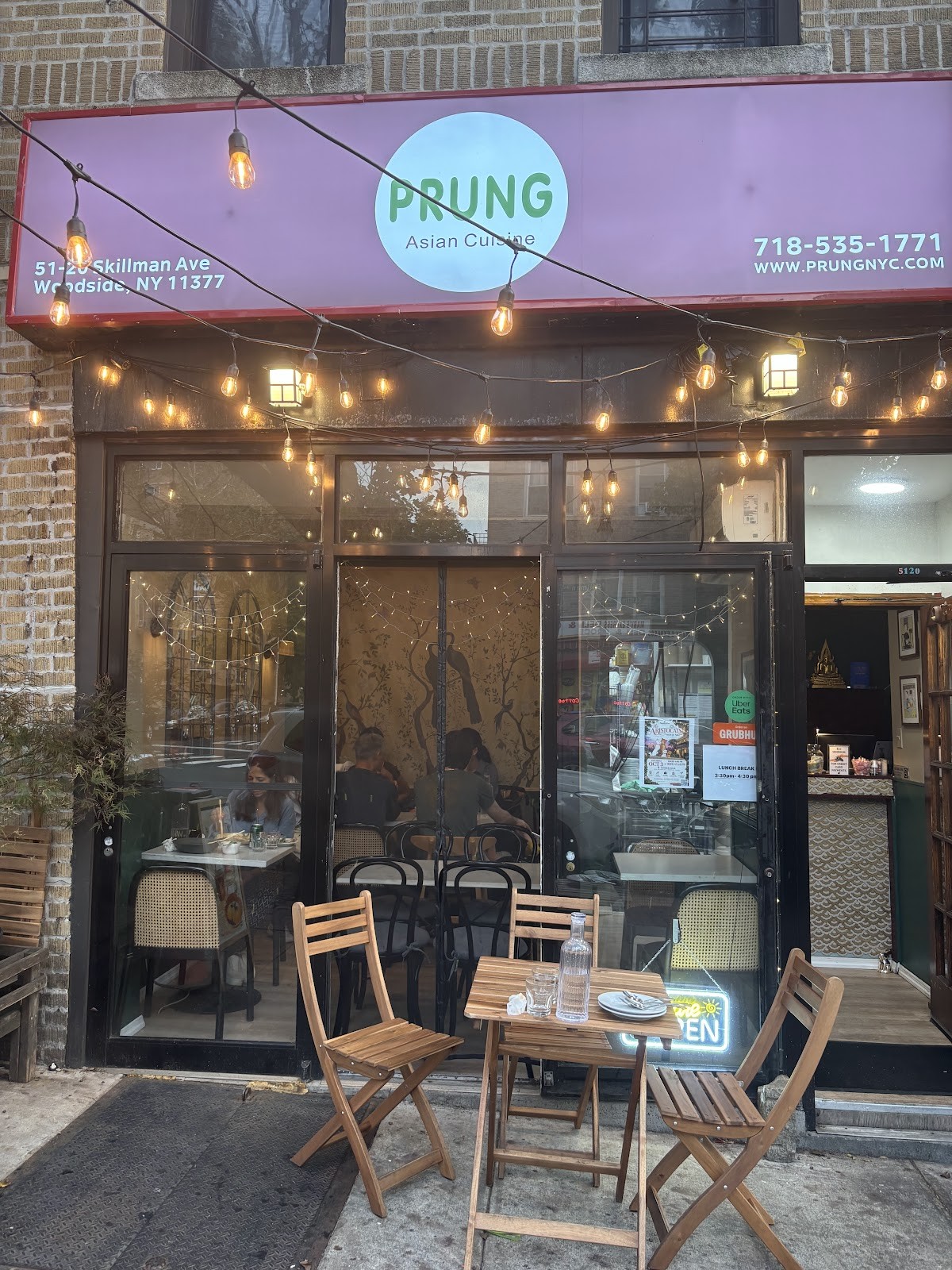 Prung Asian Cuisine: the place
