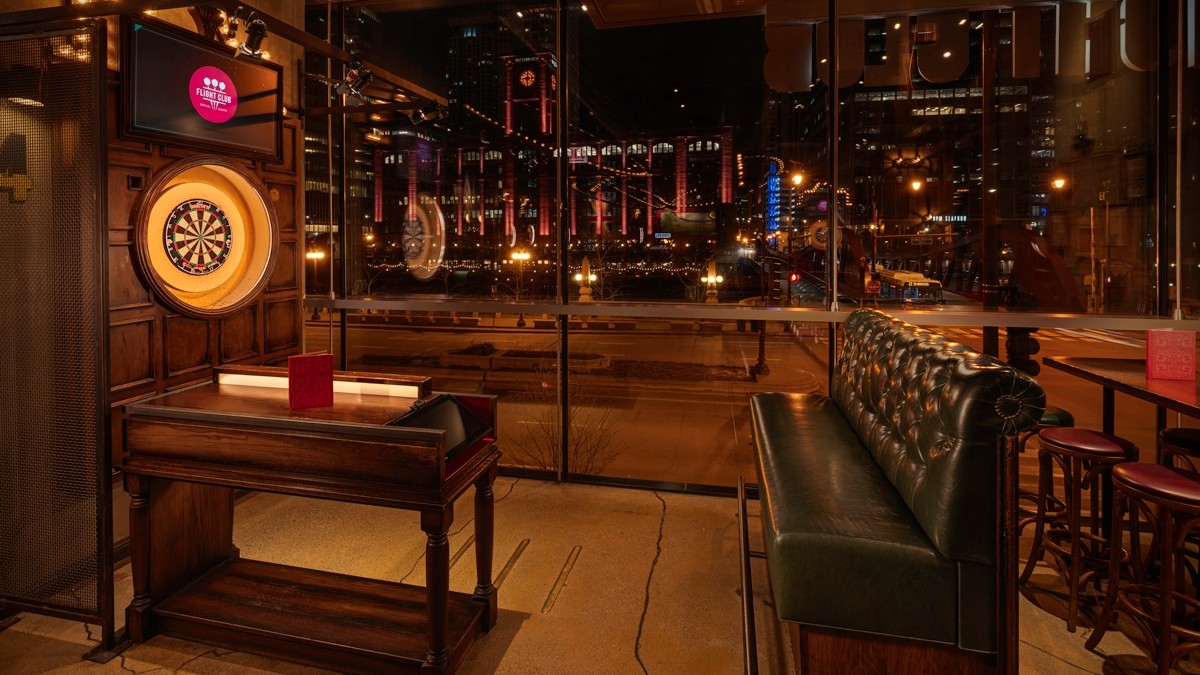 Flight Club Chicago: the place