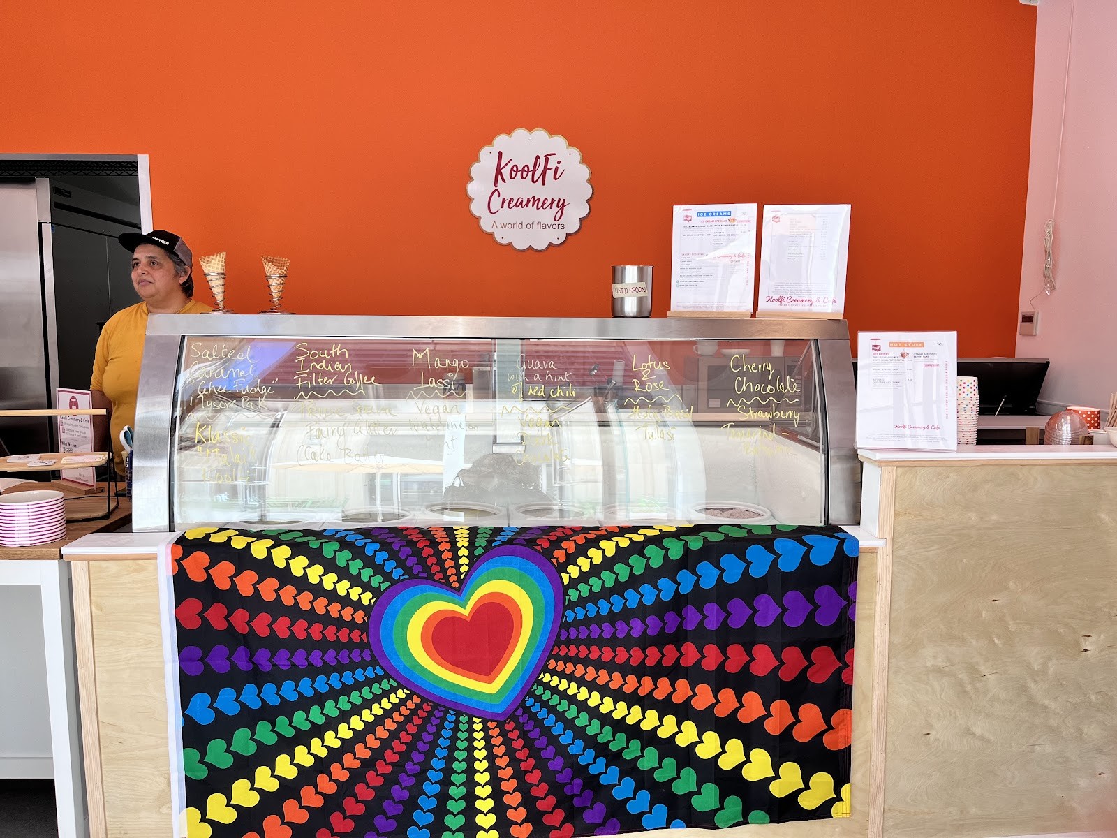 Koolfi Creamery and Cafe: the place