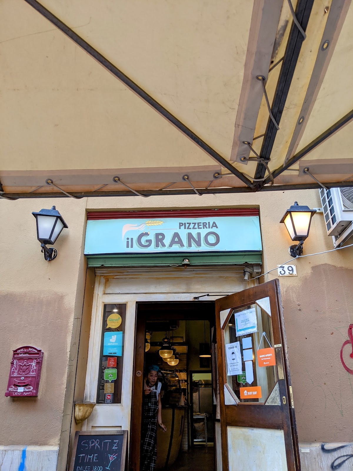 Pizzeria Il Grano: the place