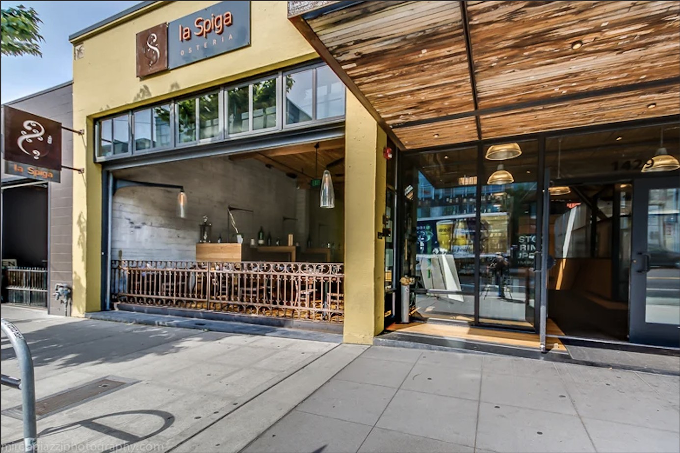 Osteria la Spiga: the place