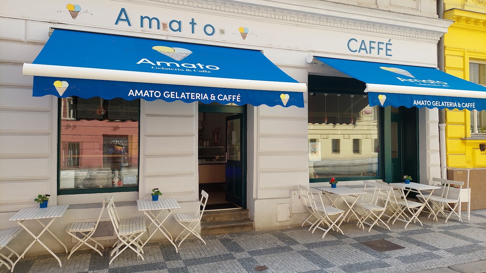 Amato Gelateria & Caffé - Letná: the place