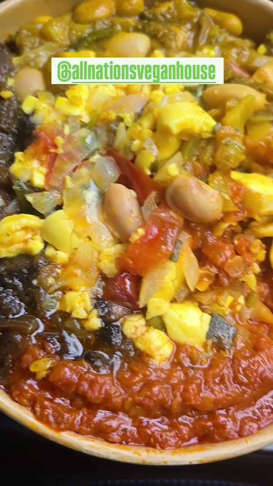 All Nations Vegan House: food & drinks