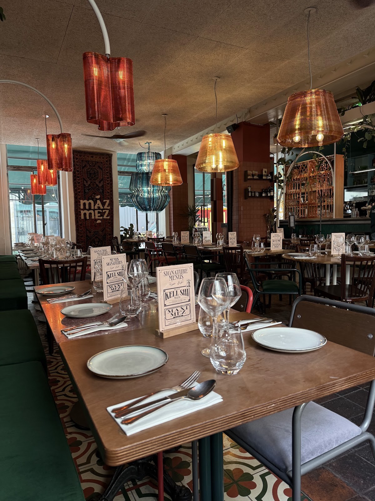 Mazmez - restaurant d’origine libanaise: the place