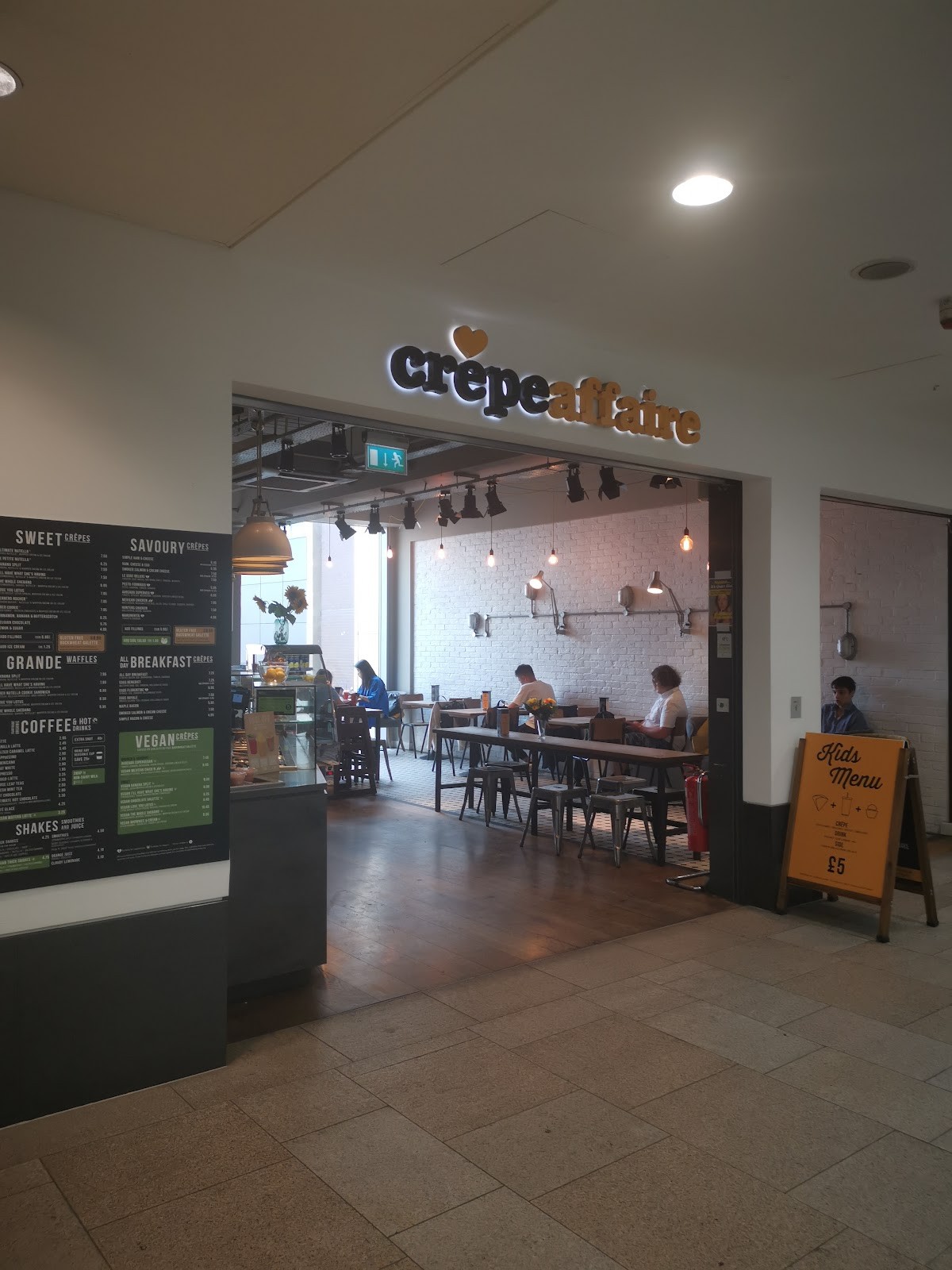 Crêpeaffaire Leeds Trinity: the place