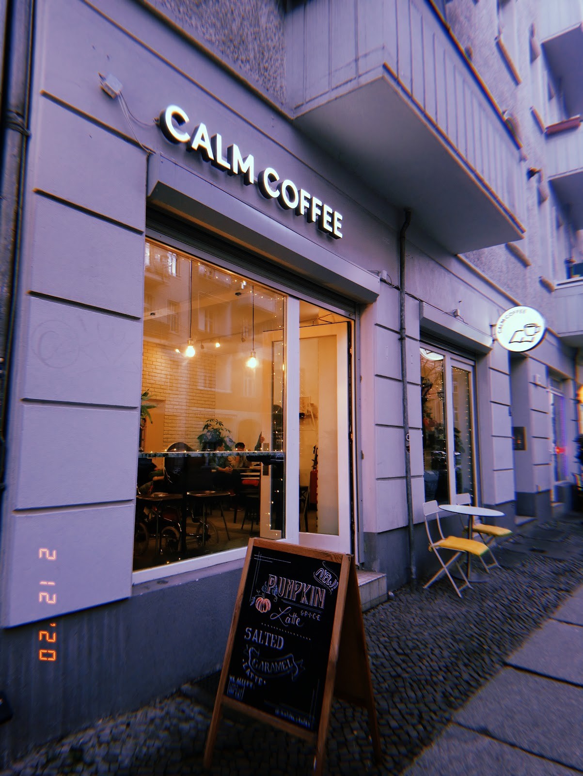 Calm Coffee: the place