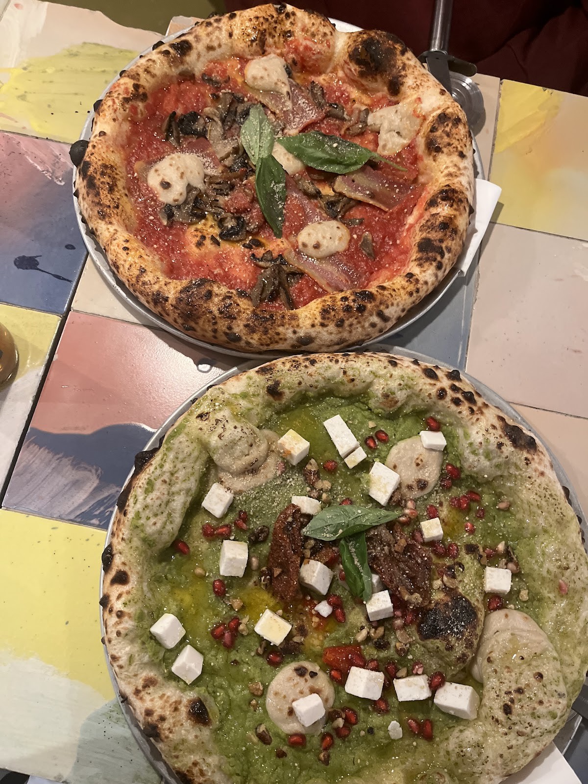 Pretty Pizza: food & drinks