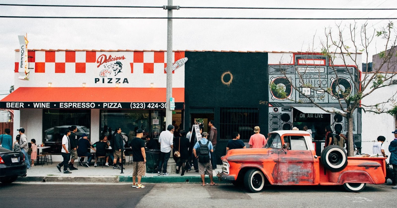 Delicious Pizza🍕: the place