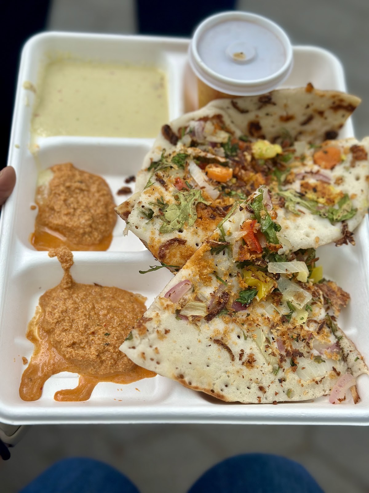 NY Dosas: food & drinks