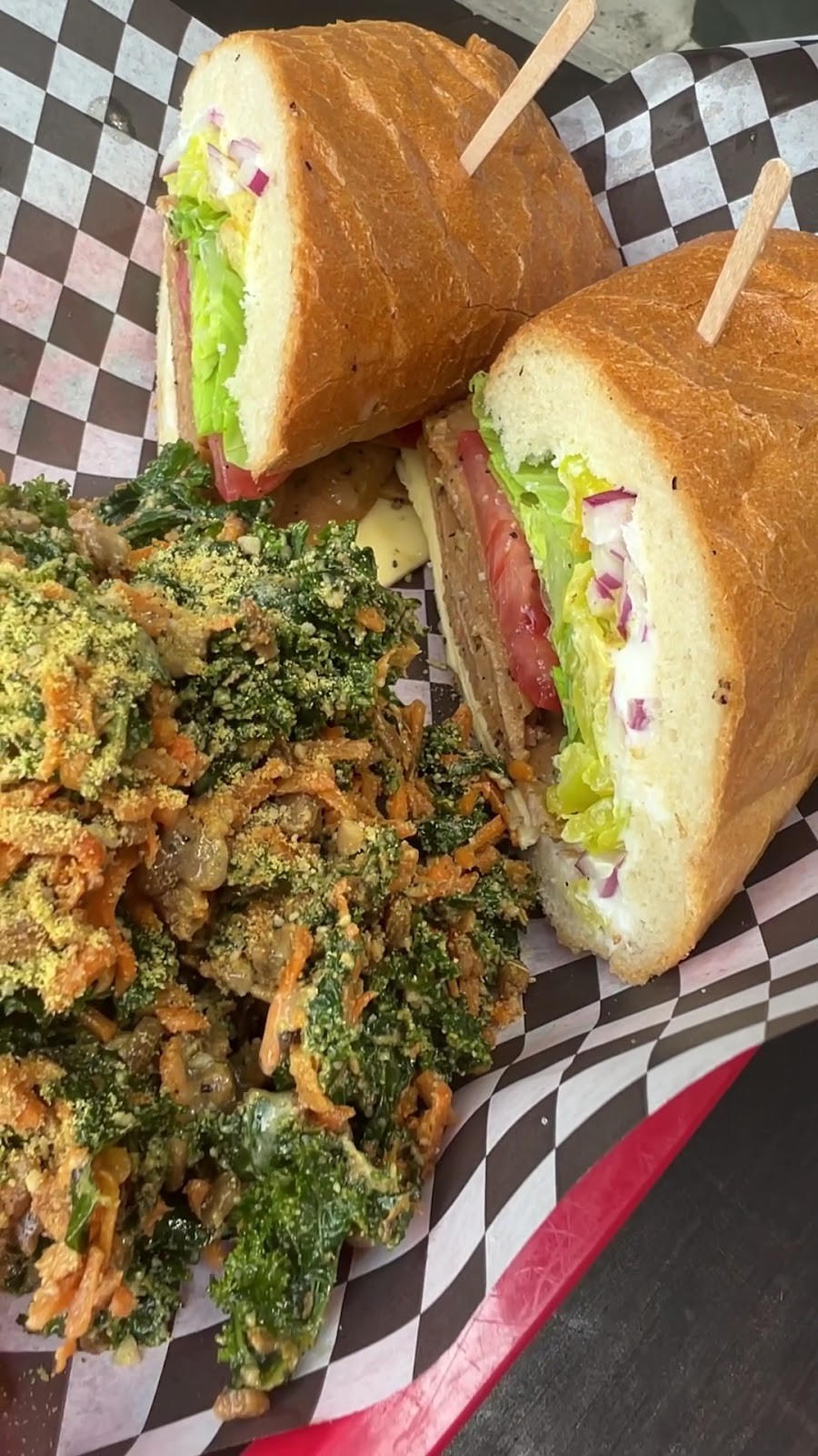 DC Vegetarian: food & drinks