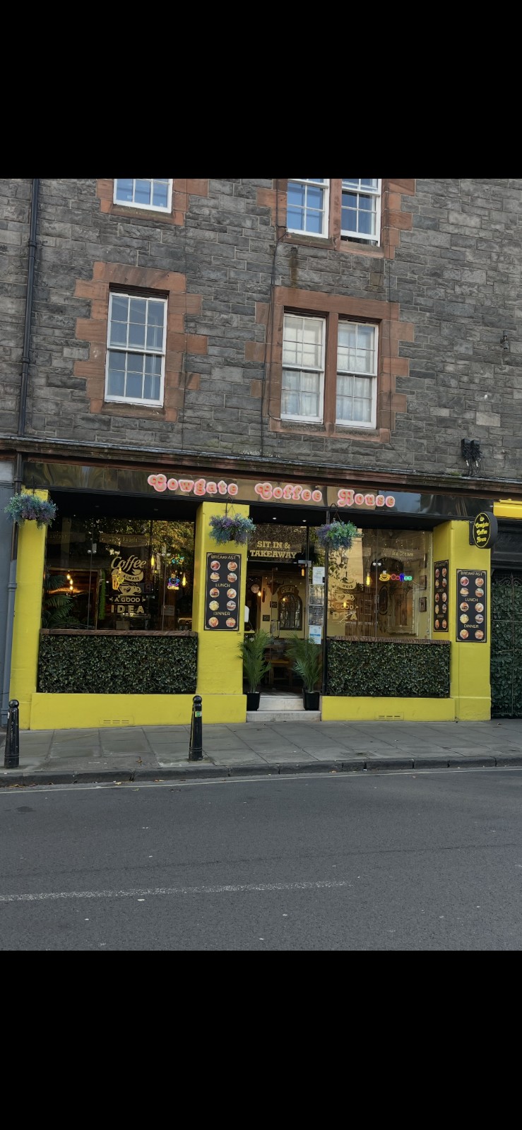 Cowgate Coffee House: the place