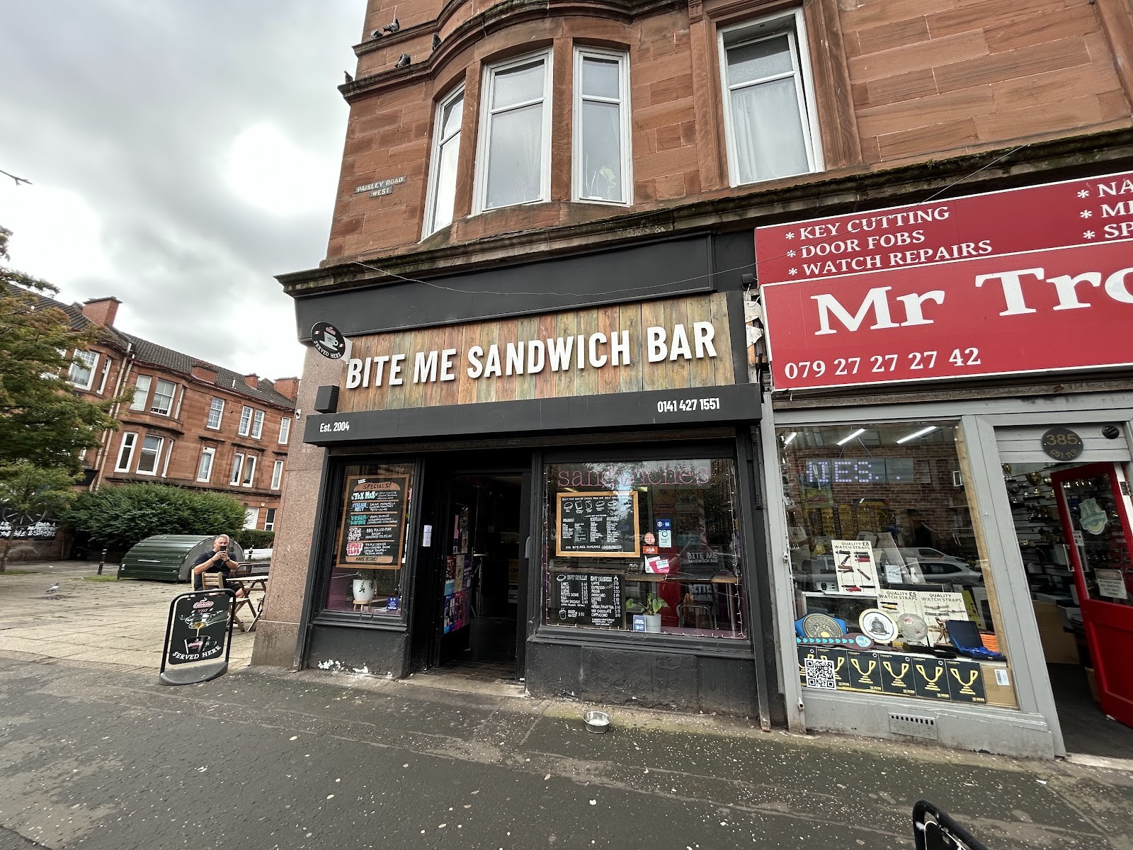 Bite Me Sandwich Bar: the place
