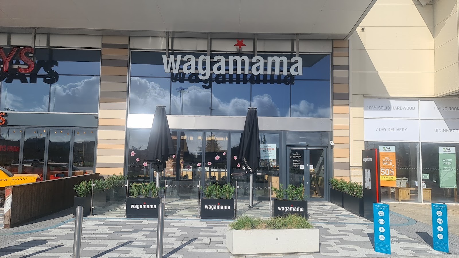 Wagamama - New Mersey: the place