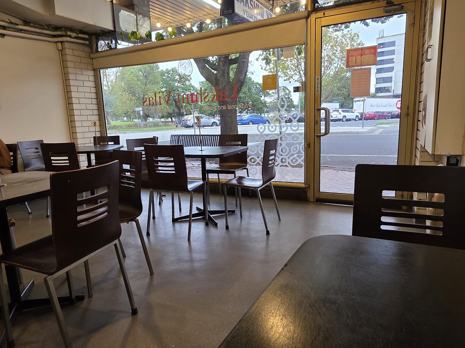 Lakishmi Vilas Vegetarian Take Away: the place
