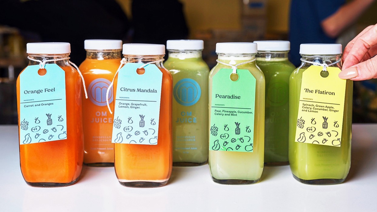 Om Juice Bar: food & drinks