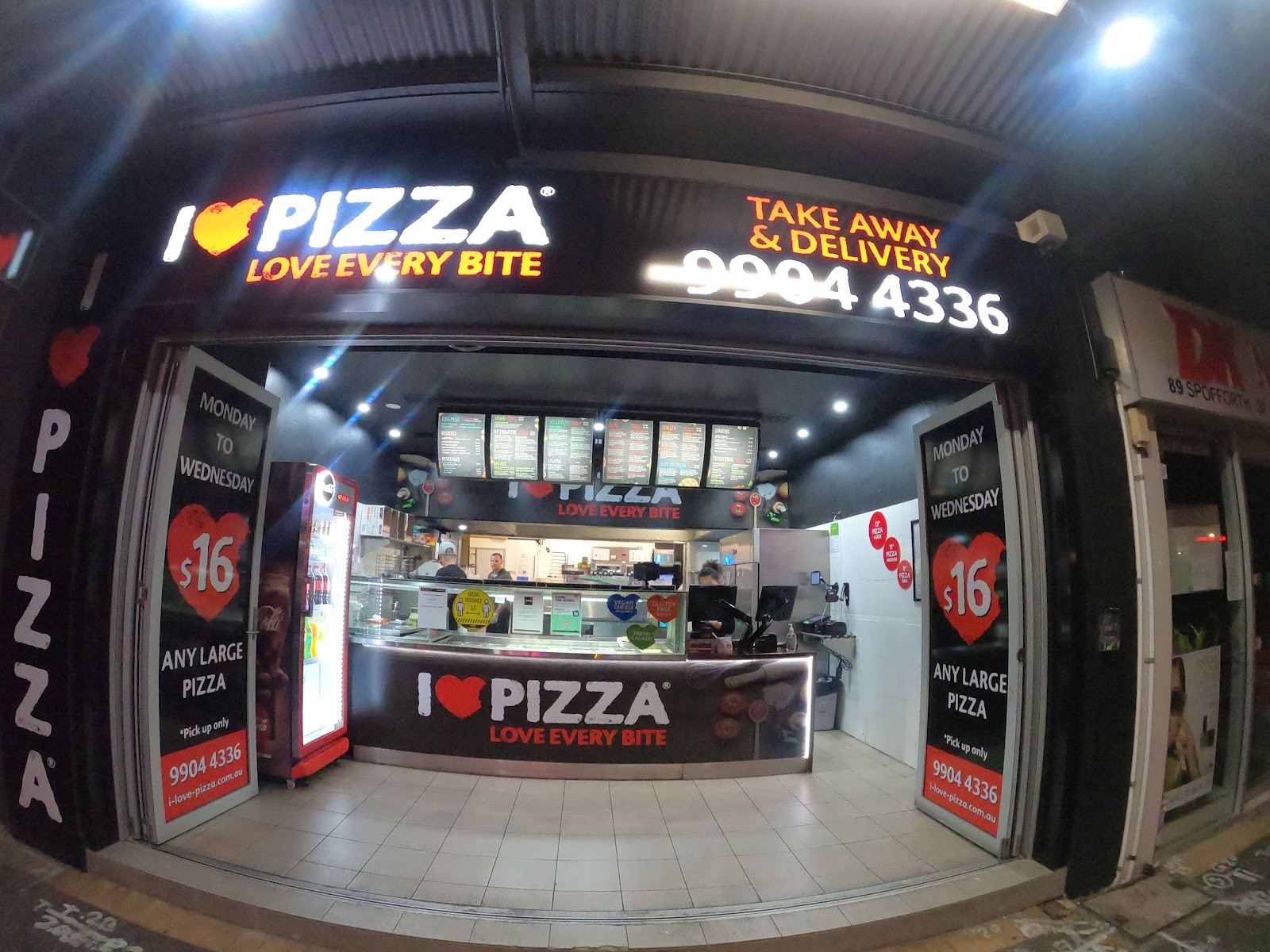 I Love Pizza Cremorne: the place