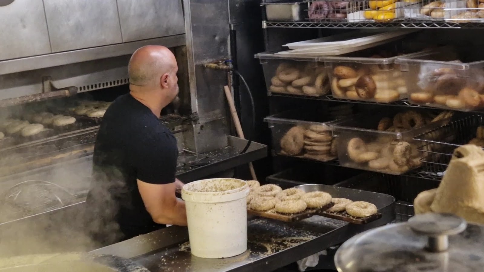 Bagelworks: the place