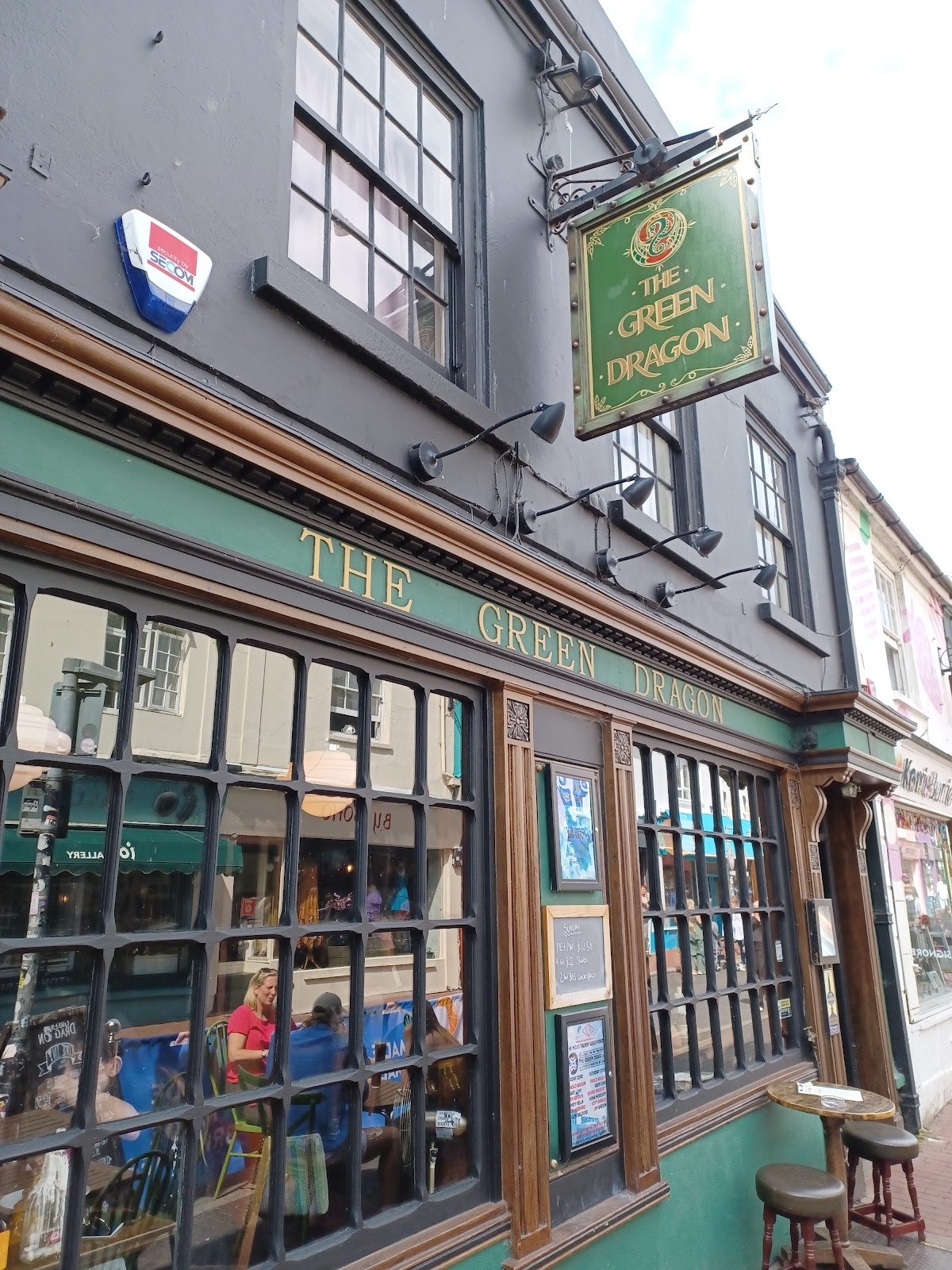 The Green Dragon: the place
