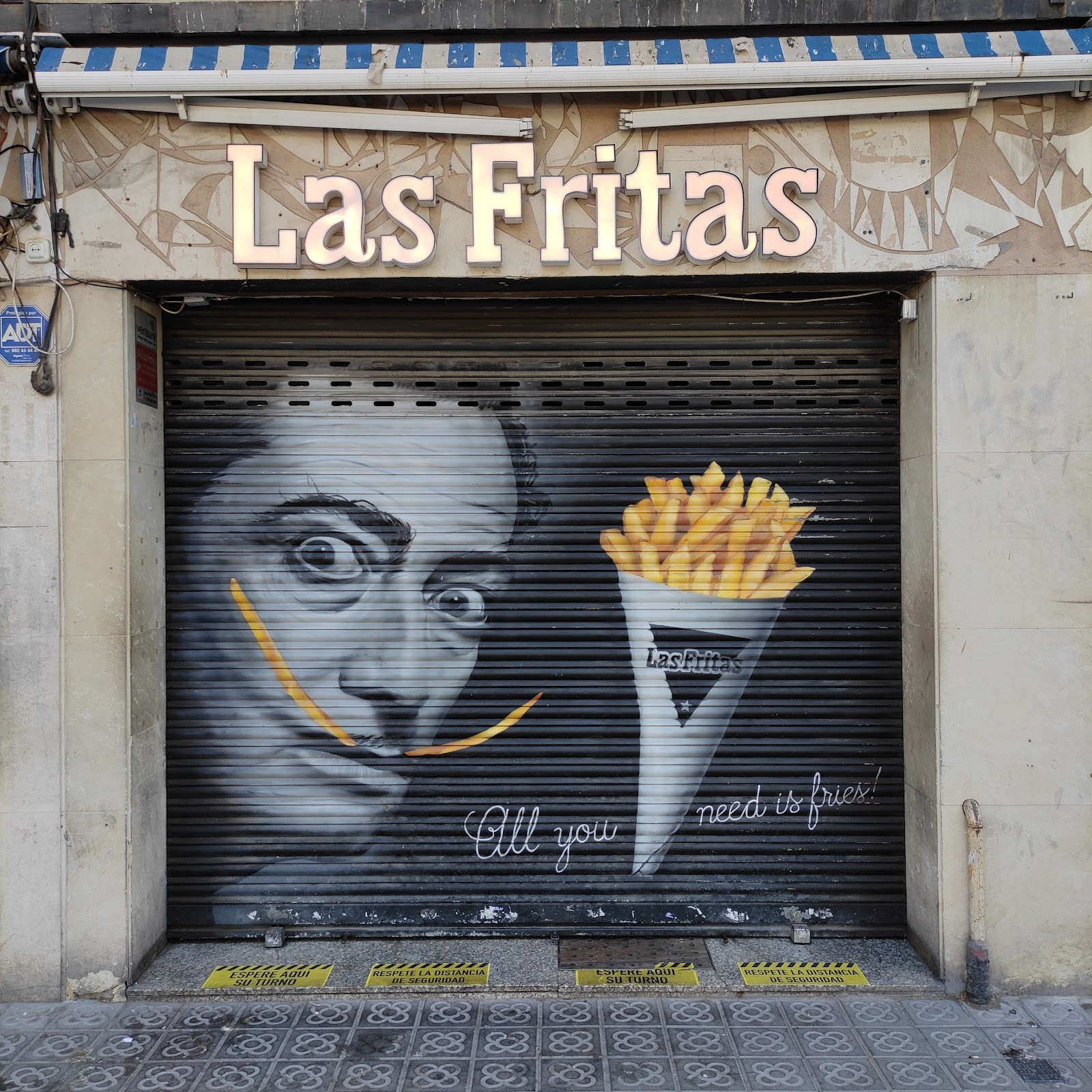 Las Fritas: the place