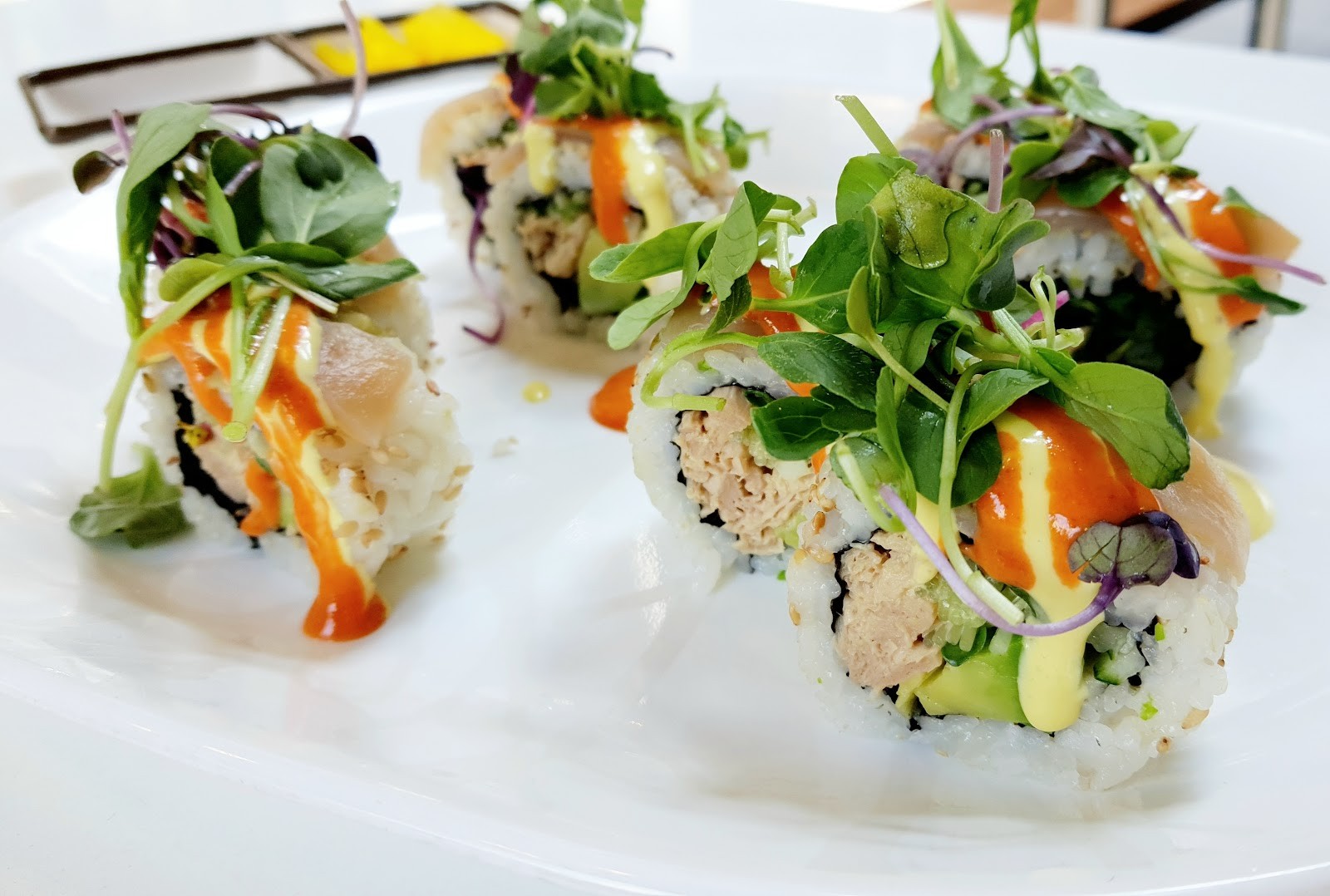 Maru Jayeonsik Gimbap: food & drinks