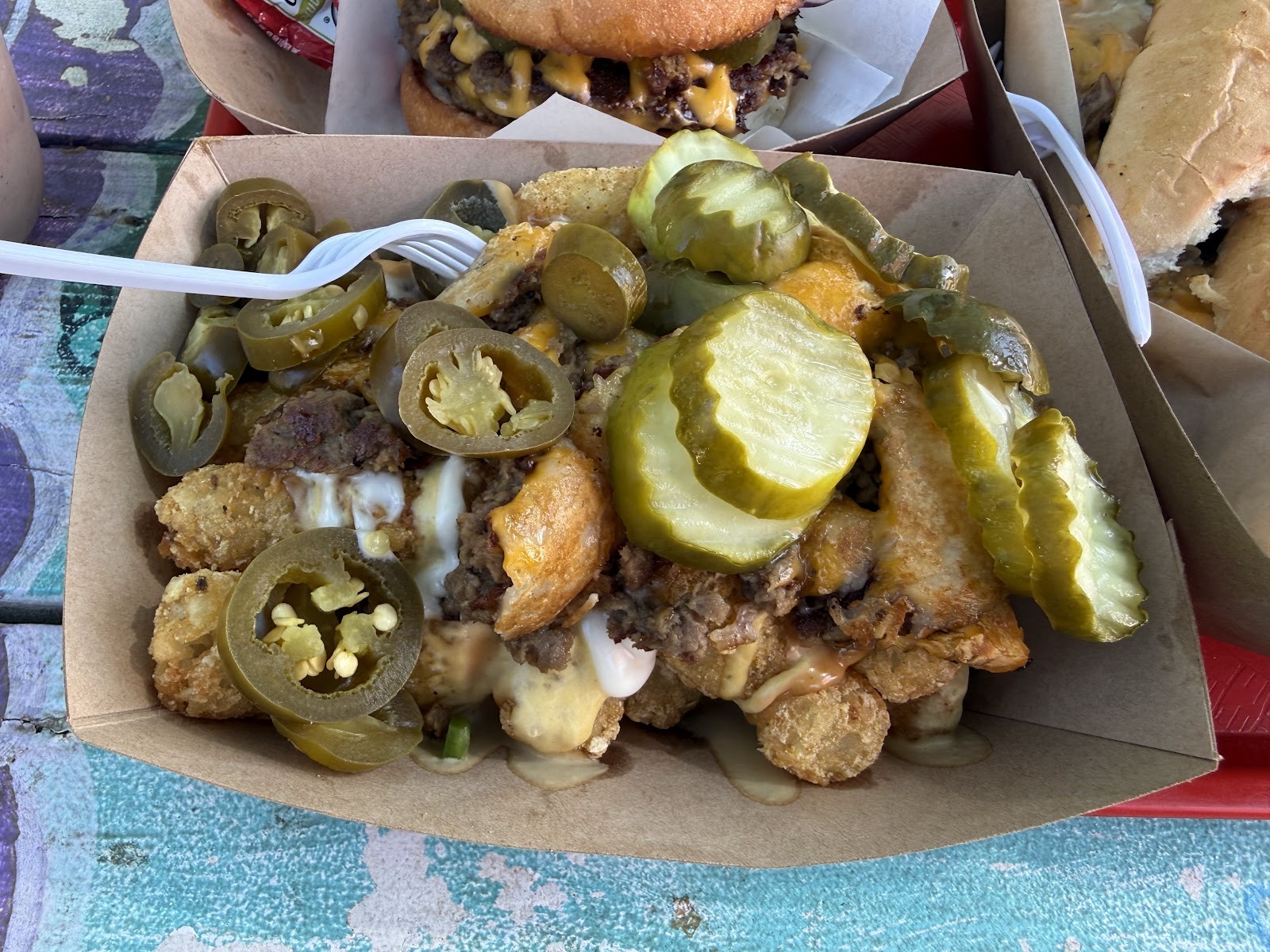 Nom Burgers: food & drinks
