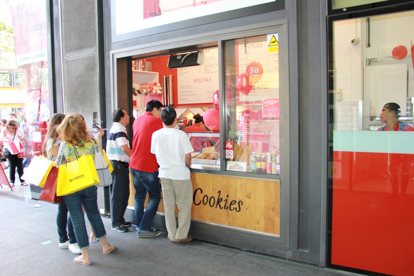 Ben's Cookies: the place
