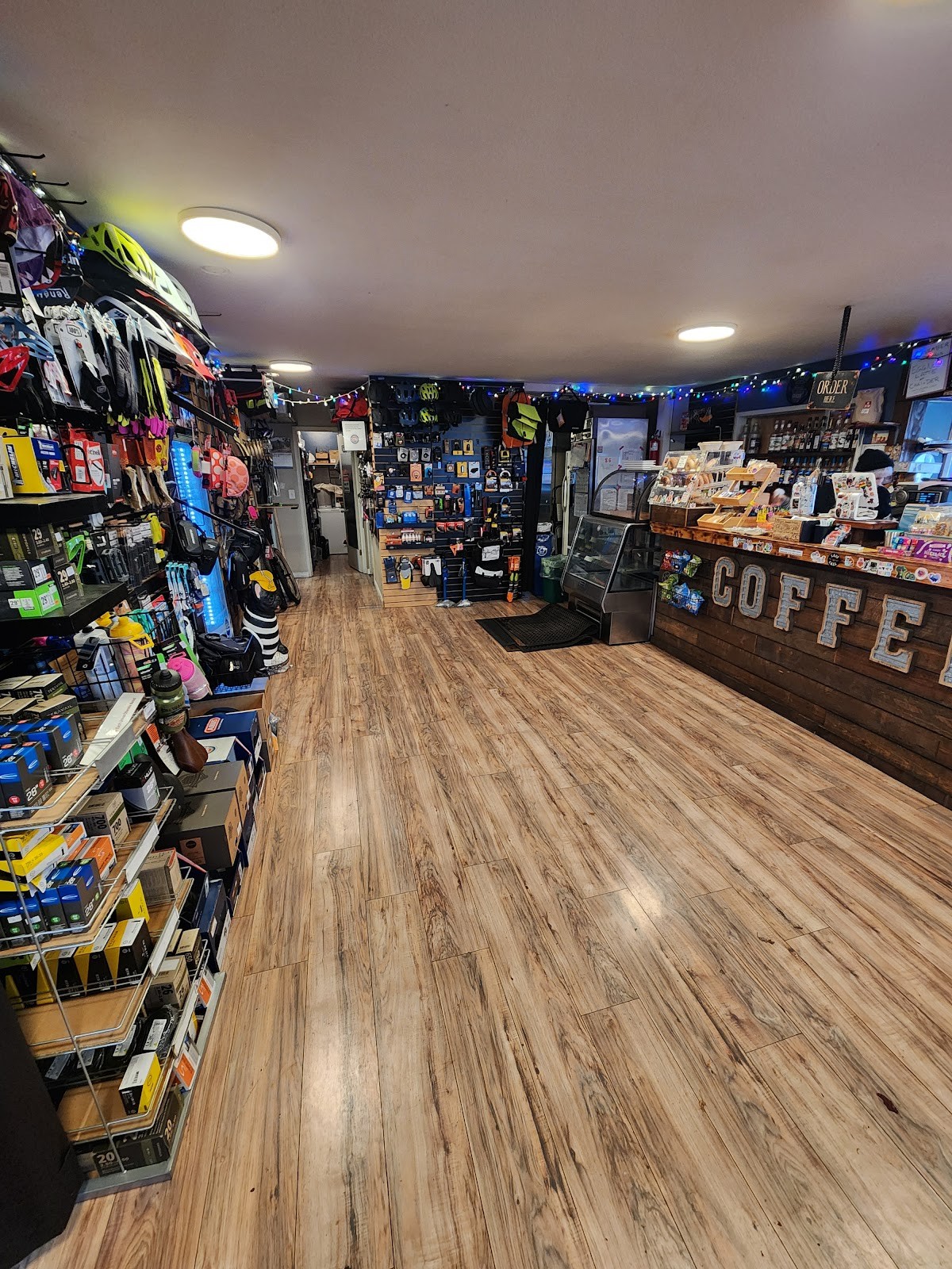 Cycle & Coffee Inc: the place