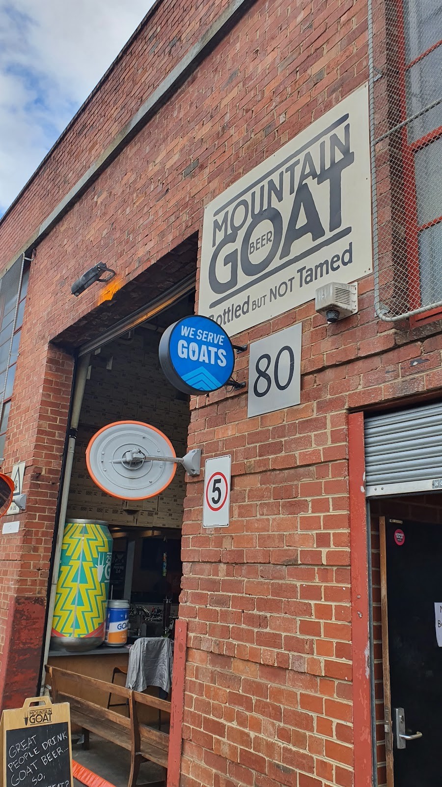 Mountain Goat Brewery: the place