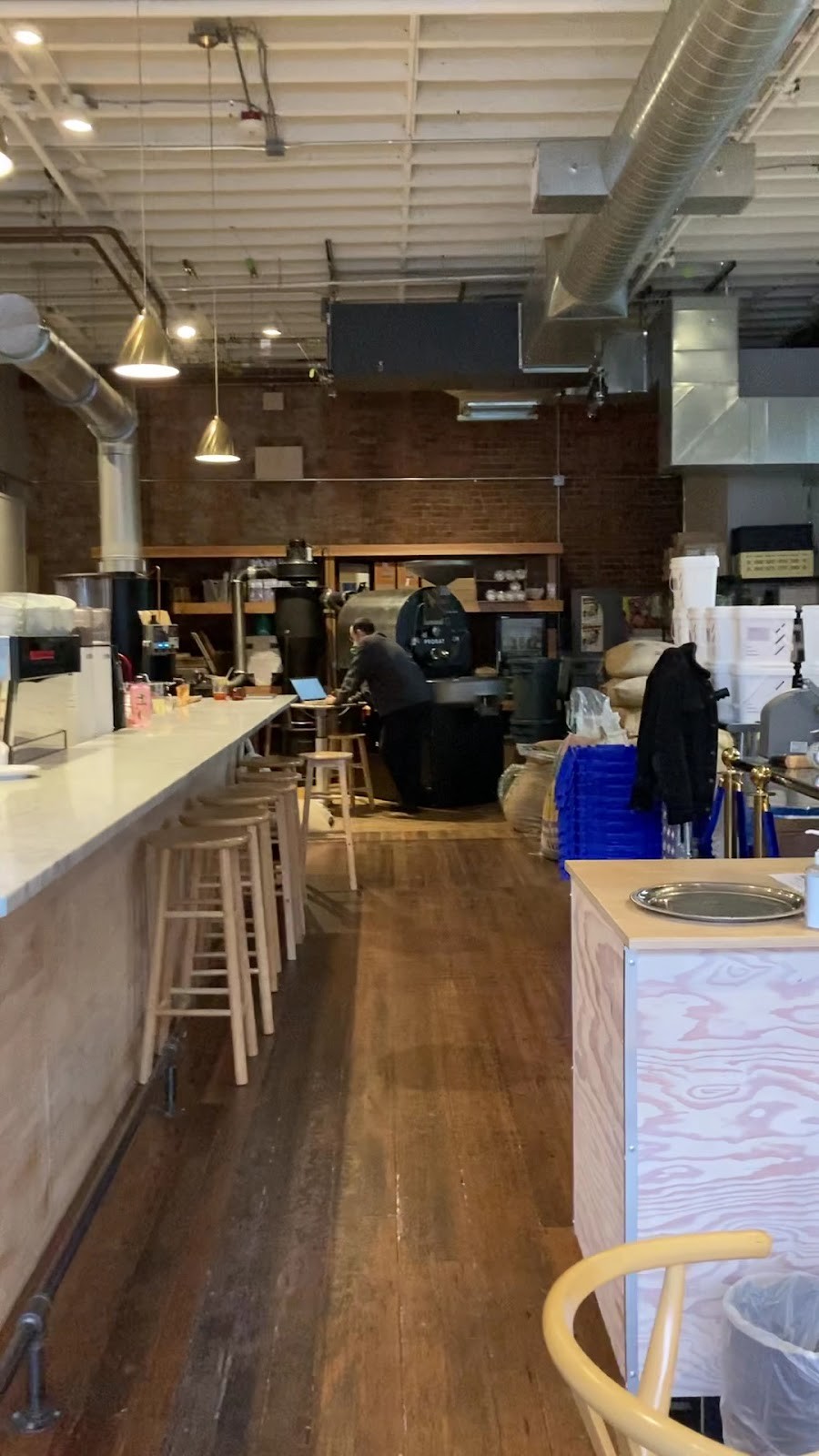 Elm Coffee Roasters: the place