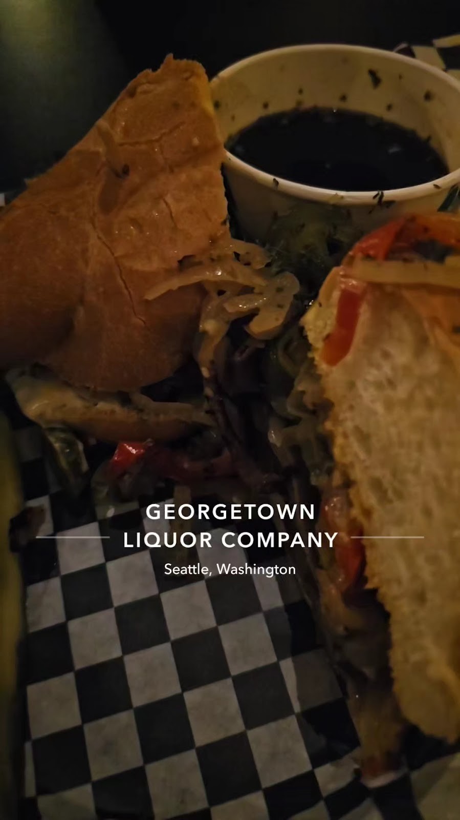 Georgetown Liquor Company: food & drinks