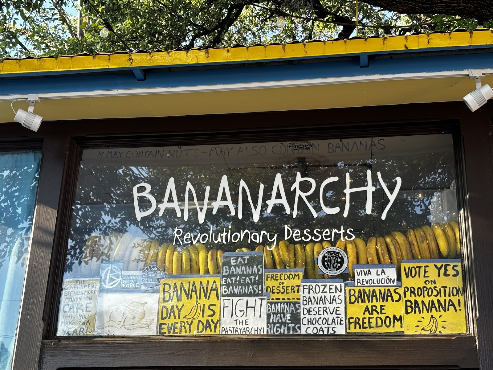 Bananarchy - Revolutionary Desserts: the place