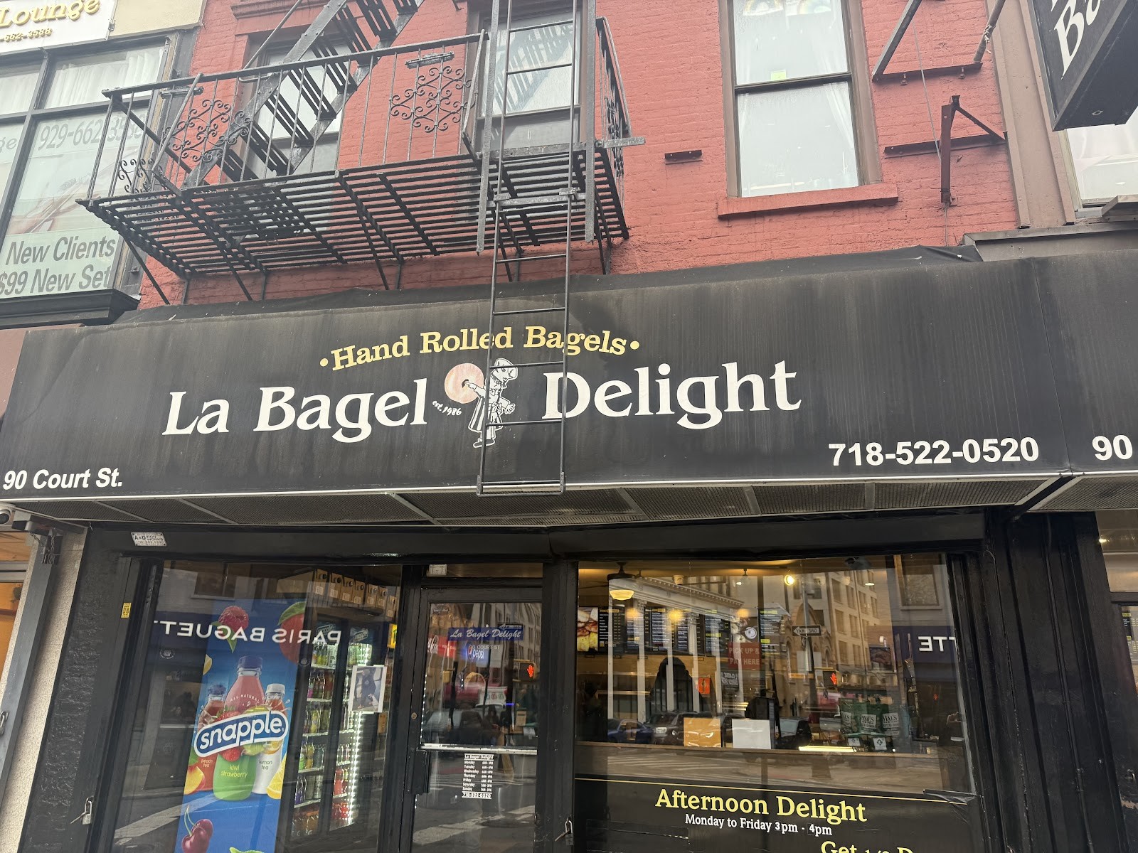 La Bagel Delight at Dumbo: the place