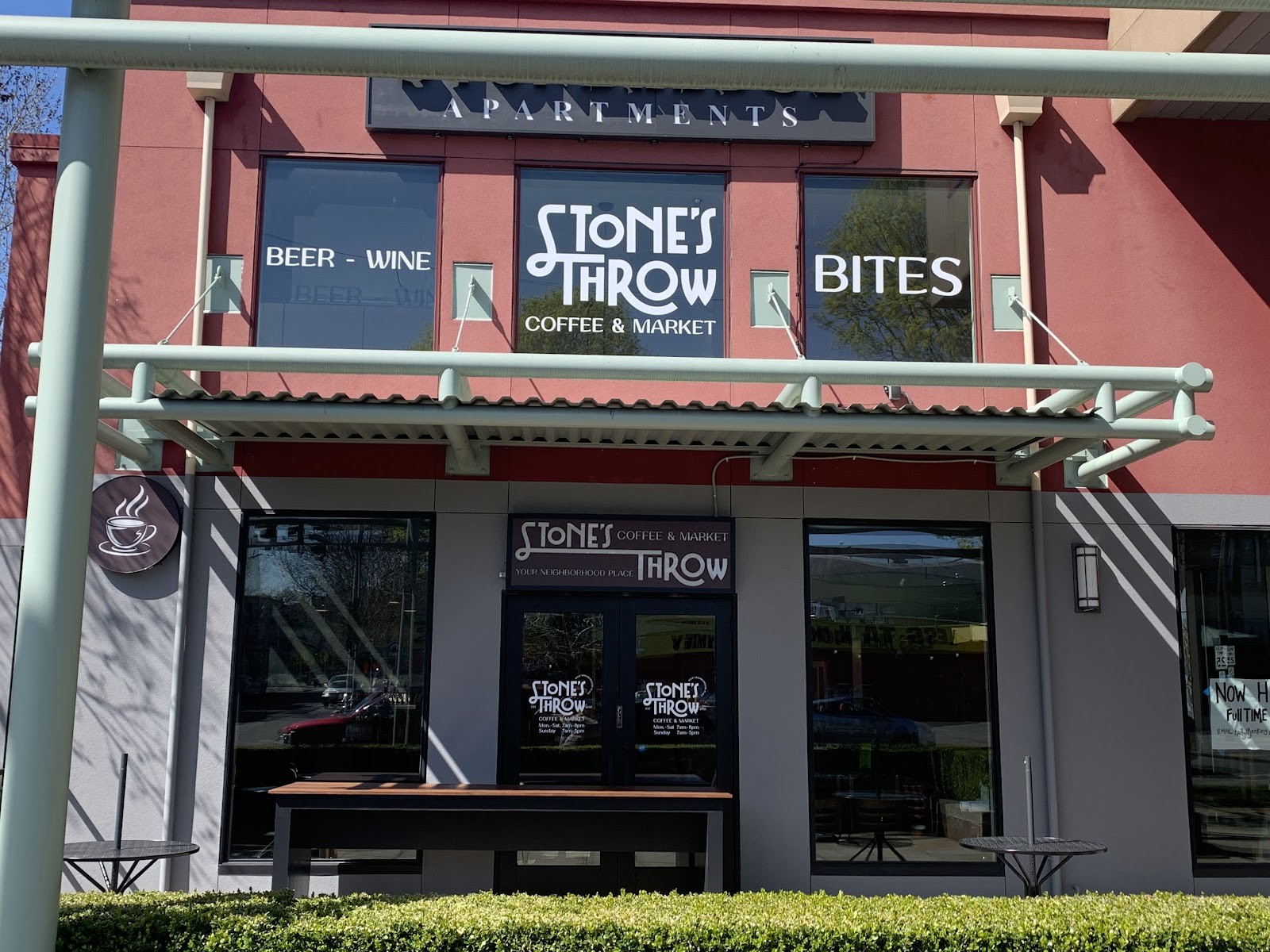 Stone's Throw Coffee & Market: the place