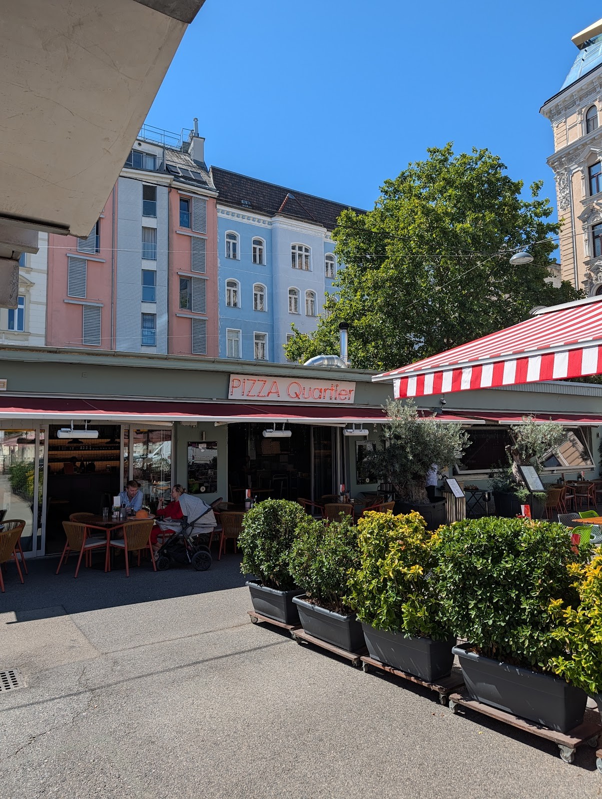 Pizza Quartier Wien: the place