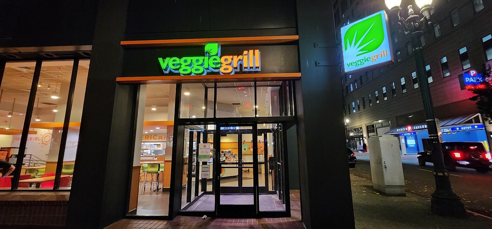 Next Level Veggie Grill: the place